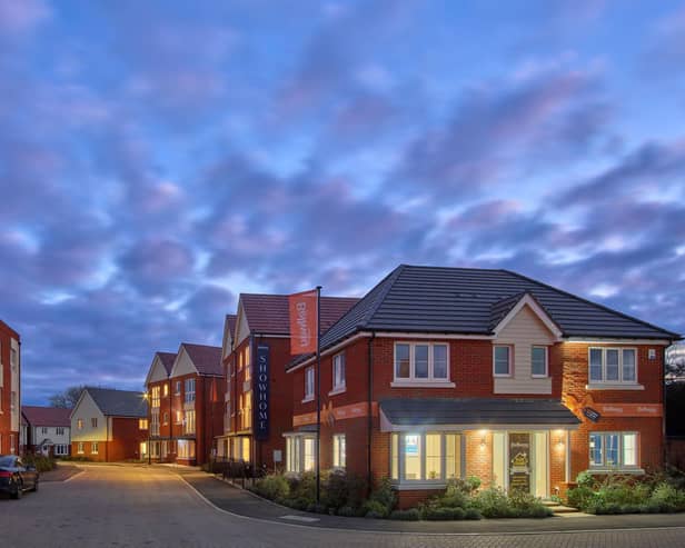 Bellway’s Indigo Park development in Chichester, where the final homes are due to be completed next spring.