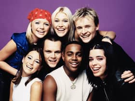 S Club stars Jo O’Meara and Tina Barrett have left tributes to their former bandmate Paul Cattermole by Tim Roney/Getty Images)