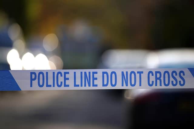 File photo dated 19/11/2021 of a police tape near a scene of a suspected crime. The number of police-recorded sexual offences in England and Wales has hit a record high. There were 199,021 sex crimes logged by forces in the year to September 2022. This is up 22% compared with the year ending March 2020 (163,244), prior to the coronavirus pandemic, according to the Office for National Statistics (ONS). Issue date: Thursday January 26, 2023.