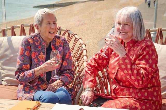 Sylvia Holder, left and Lindsay Swan