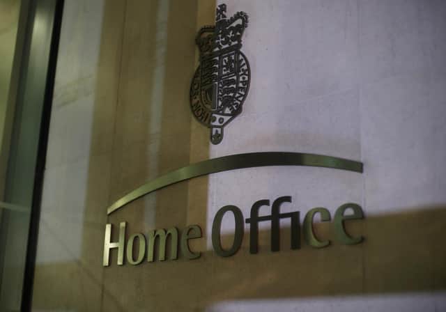 The sign outside the Home Office in Westminster, London, following the resignation of Amber Rudd who resigned as Home Secretary amid claims she misled Parliament over targets for removing illegal migrants.