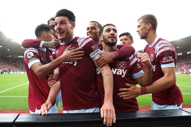 The Hammers - whose squad is valued at £424.71m - had a patchy start to the Premier League season but are unbeaten in their last three games to fire themselves up the table.