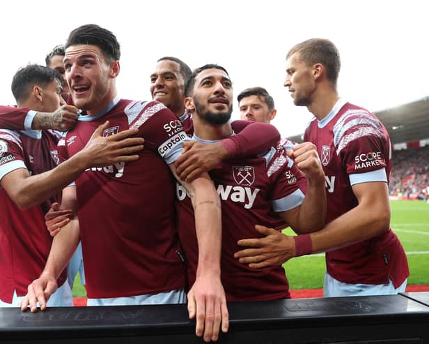 The Hammers - whose squad is valued at £424.71m - had a patchy start to the Premier League season but are unbeaten in their last three games to fire themselves up the table.