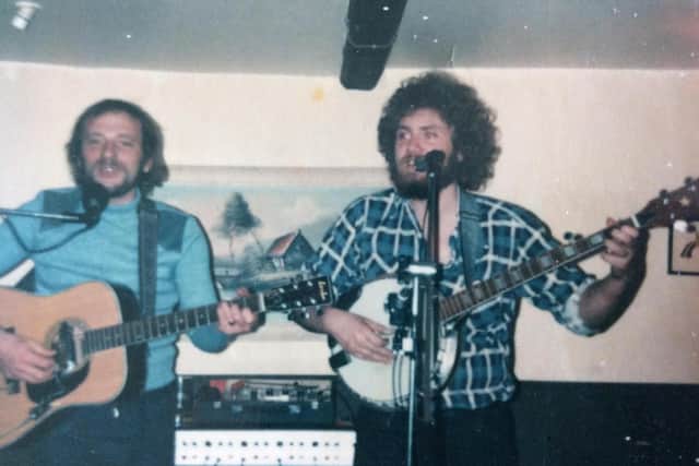 The original Tony Norfolk (L) & Sam Goode band: 1976