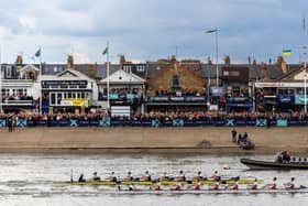 The Boat Race will take place on Sunday 13th April 2025