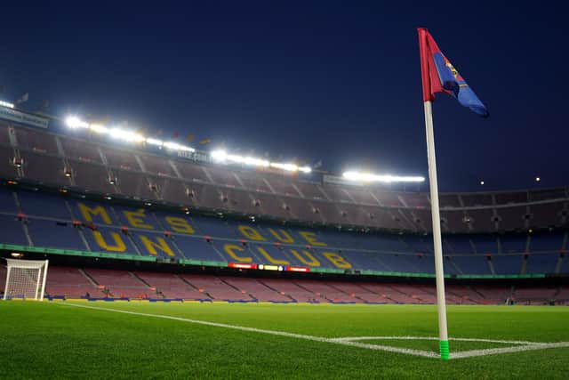 The Nou Camp, Barcelona, where James McAtee could have played this season: Angel Martinez/Getty Images