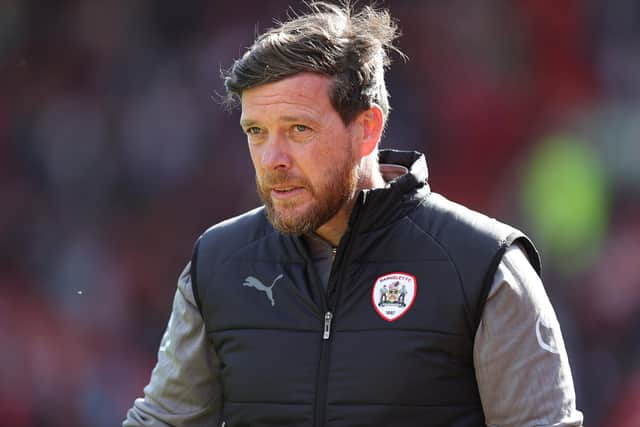 Barnsley head coach Darrell Clarke.