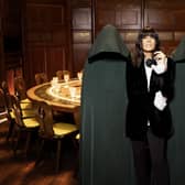 The Traitors' host Claudia Winkleman. Photo: Studio Lambert, Cody Burridge