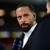 BT Sport pundit and Manchester United legend Rio Ferdinand spoke to Brighton stars Adam Lallana and Danny Welbeck about Roberto De Zerbi. (Photo by Michael Regan/Getty Images)