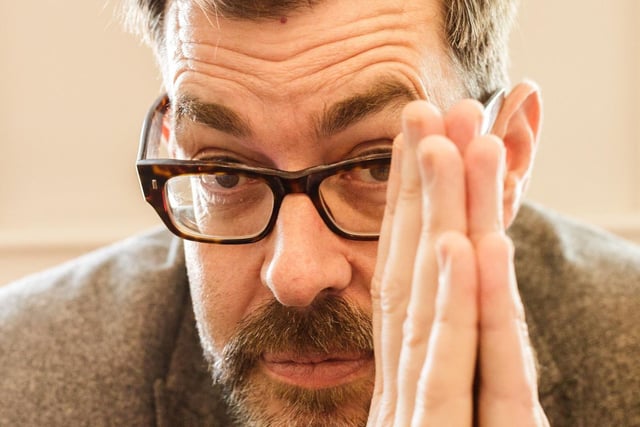CWA Library Dagger winner, Richard Osman photo by Connor O Leary