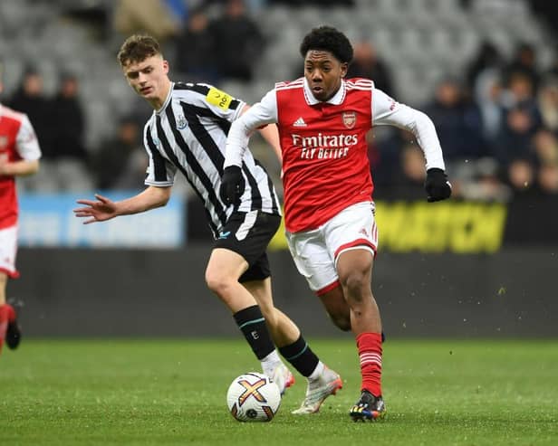 The 17-year-old signed his first professional contract with Arsenal in October 2023 but did not make his senior debut this season. 