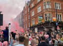 Sunderland AFC fans have set up a fundraiser as a thank you for staff at The Nags Head in Covent Garden.