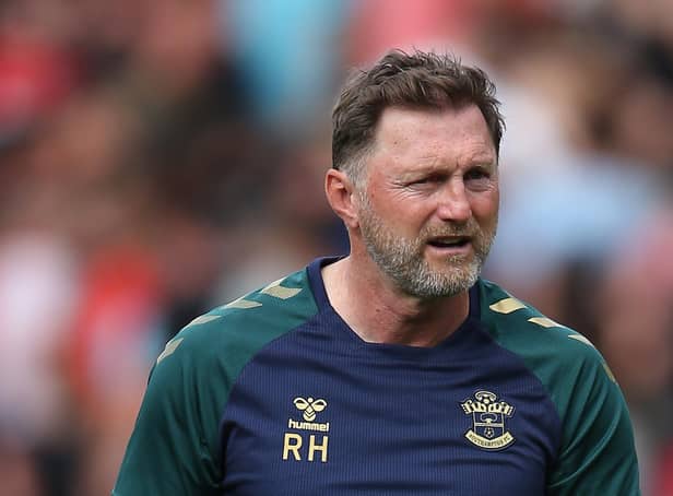 <p>SOUTHAMPTON, ENGLAND - JULY 30: The Southampton Manager Ralph Hasenhuettl after the Pre-Season Friendly match between Southampton and Villarreal at St Mary's Stadium on July 30, 2022 in Southampton, England. (Photo by Steve Bardens/Getty Images)</p>