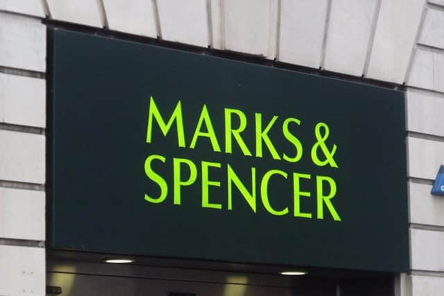 The M&S colleagues walked across the capital.
