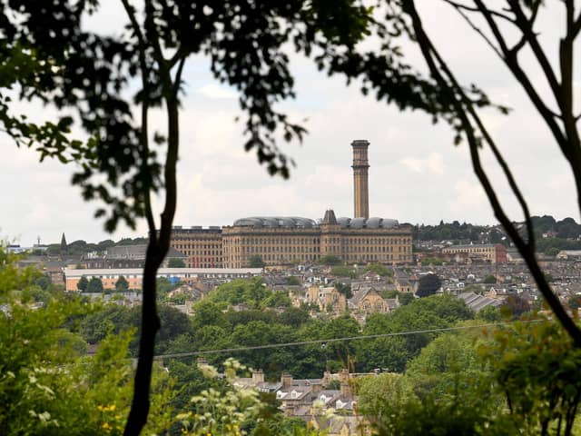Lister Mills in Manningham still dominates Bradford's skyline