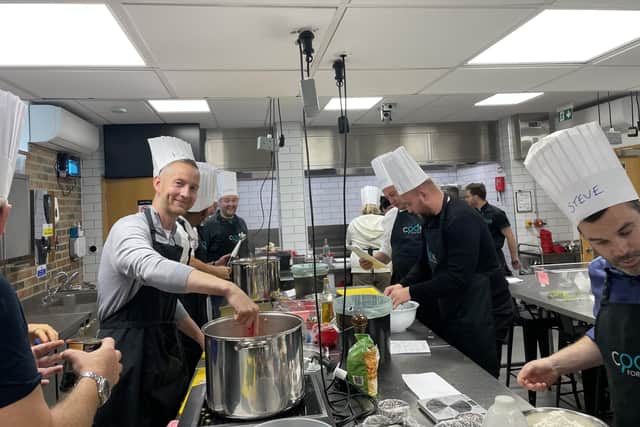 Dowds Group's London team cooked up a storm to provide meals for a community in London