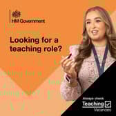 Check the Teaching Vacancies site to find your next role