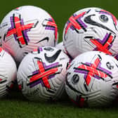 Premier League balls. 