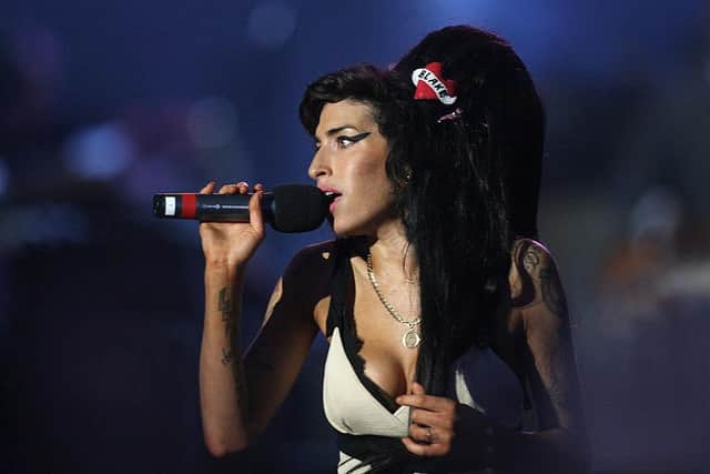 Amy Winehouse performing during the 46664 concert in celebration of Nelson Mandela's life at Hyde Park on 27 June 2008 (Photo: Dan Kitwood/Getty Images)