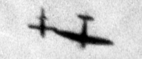 RAF Spitfire tipping V1, 1944