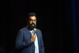 Romesh Ranganathan live in 2019. Picture: Mike Wade.