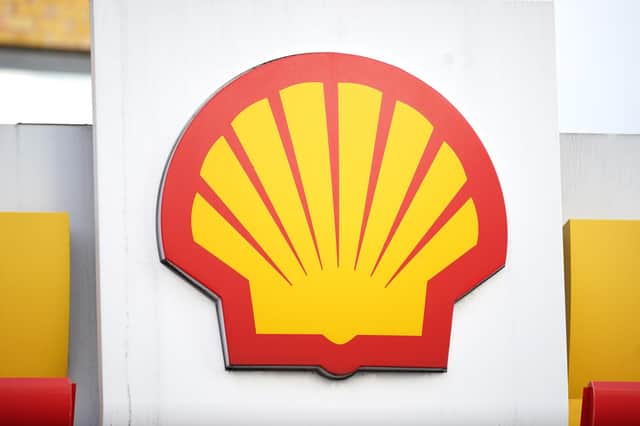 General view of a Shell logo at a petrol station in Southwark, south London, as the oil giant has said that profits rocketed 84.3 billion dollars (£68.1 billion) in 2022 due to soaring oil prices.