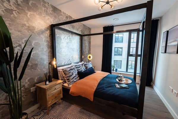 Leaside Lock Bedroom, Bromley-by-Bow.
