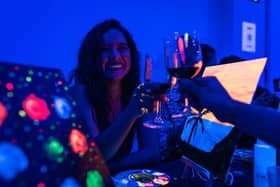 The Neon Brush event will be delivered by Fever at Glaziers Hall