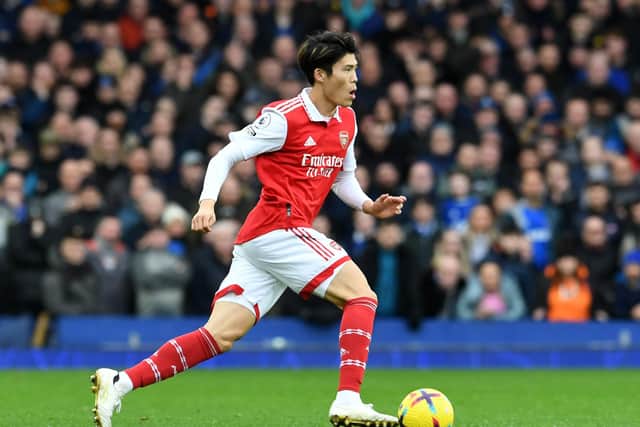 The only other Japanese player currently playing in the Premier League alongside Mitoma is currently on course to join Kagawa, Minamino and Okazaki as a Premier League winner. 
The defender joined Arsenal from Bologna in 2019 for £15.5m and quickly impressed Gunners fans with his upper-body strength and overall defensive abilities. 
An injury midway through last season derailed his campaign slightly and the 24-year-old is now second-choice right-back behind Ben White. 
However, Mikel Arteta still values the Japanese international very highly and will need him to help the club win their first league title in 19 years. 
(Photo by David Price/Arsenal FC via Getty Images)