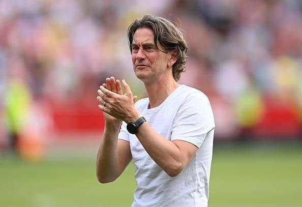 Brentford’s Thomas Frank. 