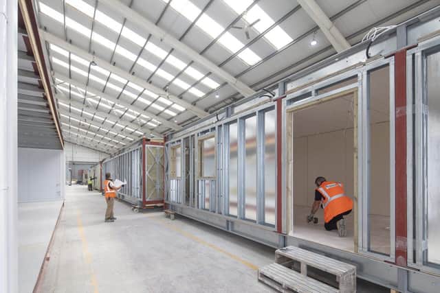 The Premier Modular factory.