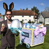 Pete demonstrates 'chocflation' in Good Easter