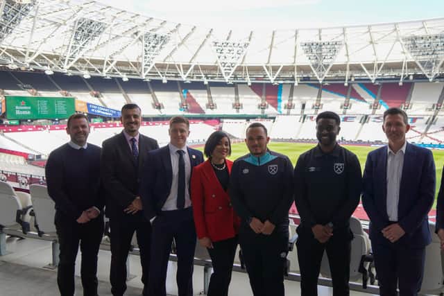 West Ham United Foundation with Met Police