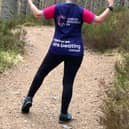 Paula travelled to Scotland for some hill walking to prepare for the trek.