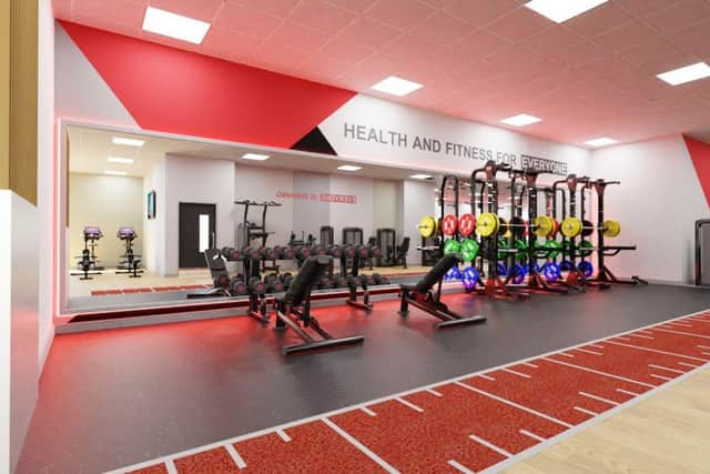 Image of the new look gym at Abbey Leisure Centre