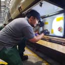 Second year engineering apprentice, Elias Pablo, is encouraging others to apply for the latest engineering roles