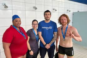 Barnet locals took part in the recent Swimathon event