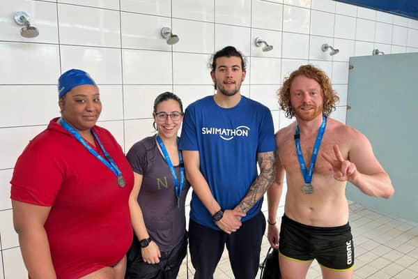 Barnet locals took part in the recent Swimathon event