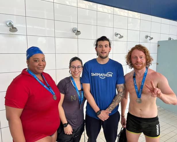 Barnet locals took part in the recent Swimathon event