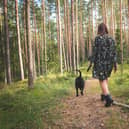 Walking in the fresh air is known to boost wellbeing.
