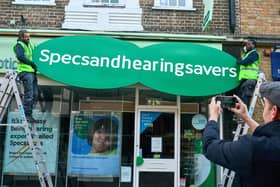 Specsavers launches its tongue-in-cheek re-brand to ‘Specsandhearingsavers’ to encourage more people to get their hearing checked. Overseen by TV icon, Paul Chuckle.