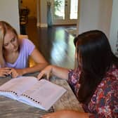 Tutor and student.