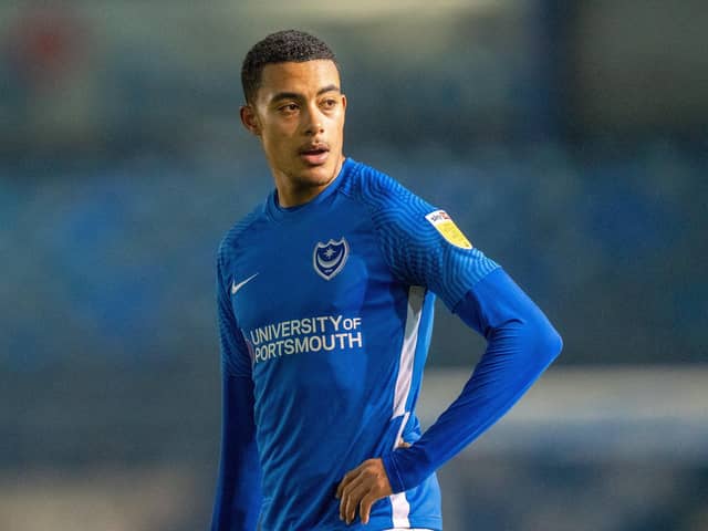 Arsenal prospect Miguel Azeez had an unsuccessful loan spell at Pompey - and has also struggled at Wigan. Picture: Stephen Flynn/ProSportsImages