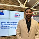 Jordan Payne at launch of the Building Materials Careers campaign