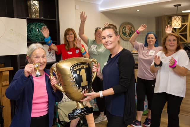 Care UK's Smyth Lodge in Sidcup celebrates arrival of the Olympics with its very own Sports Day.