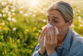 Sneezing and itchy eyes are common hay fever symptoms