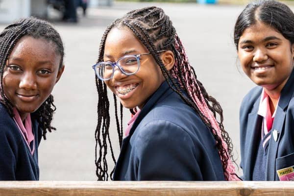 Students at Harris Academy Bermondsey