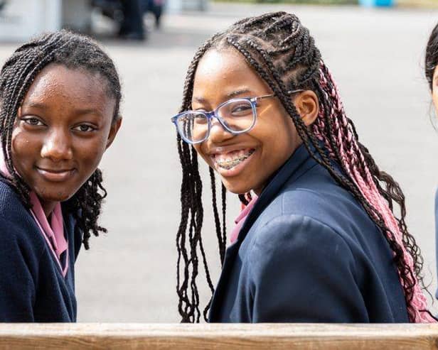 Students at Harris Academy Bermondsey