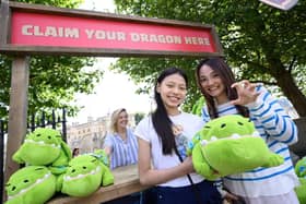 Fans had the chance to ‘claim’ their own dragon - just like they do in the show.