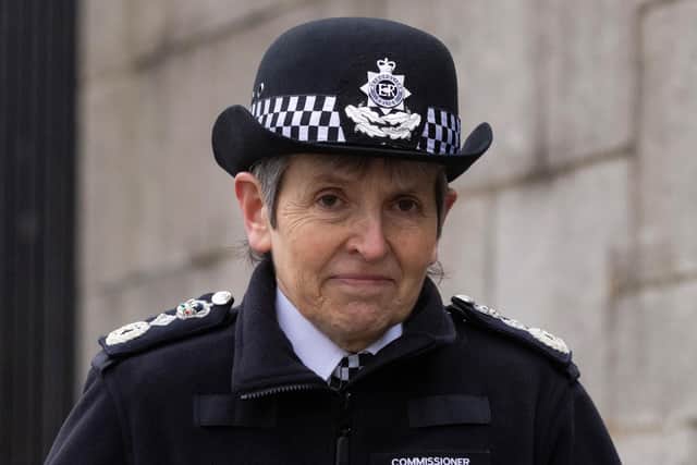 Metropolitan Police commissioner Dame Cressida Dick resigned from after losing the support of London Mayor Sadiq Khan (Picture: Dan Kitwood/Getty Images)